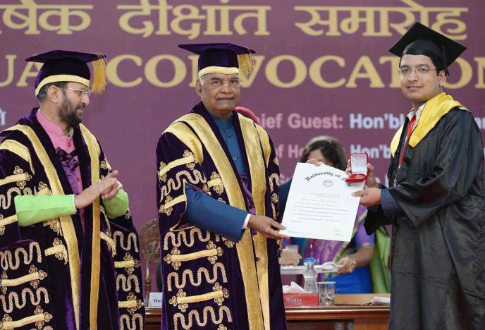 Eicher School Parwanoo Alumnus 'Ashwani Gupta' Awarded by President 