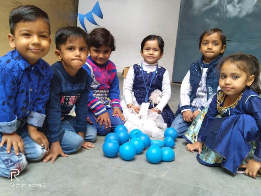 Blue day celebration