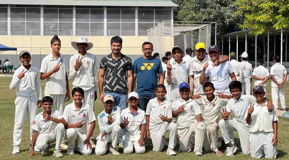 Congratulations! 3rd Place  Under 14 Boys Cricket   Delhi State Championship